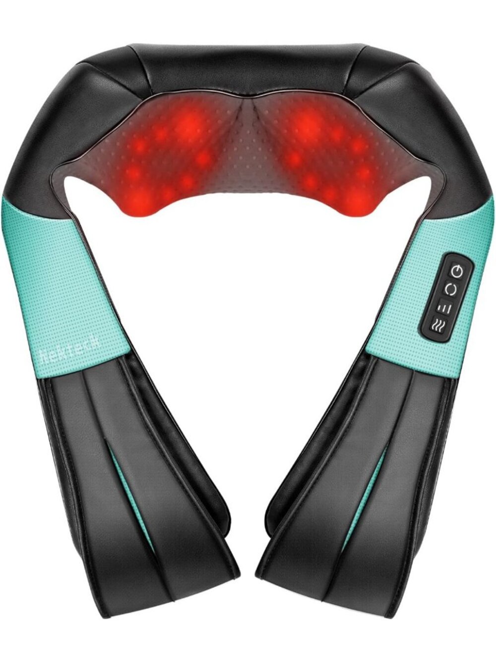 Shiatsu Neck Massager with Heat for Pain Relief - Relaxation & Stress Relief